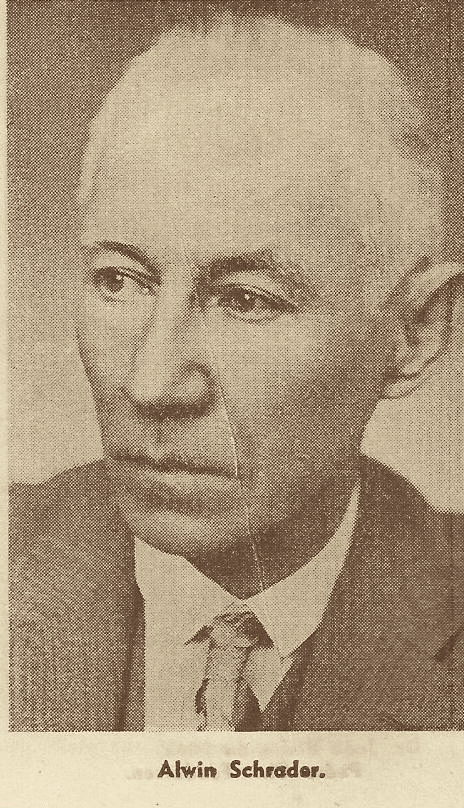 Retrato de Alwin Schrader